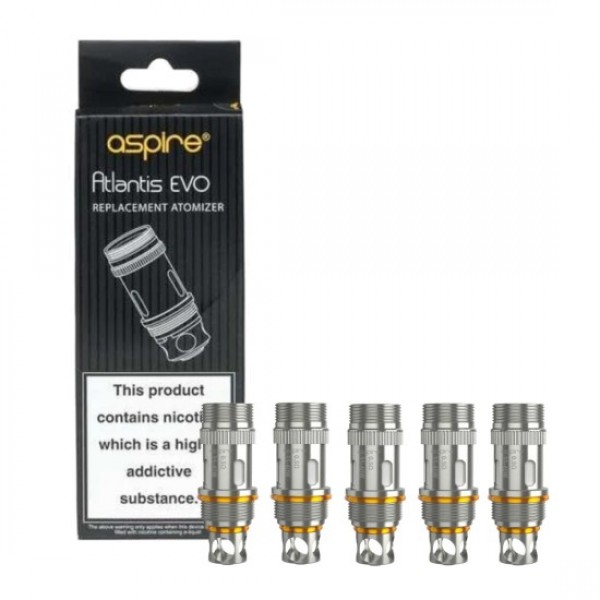 ASPIRE ATLANTIS EVO VAPE COILS 5PCS