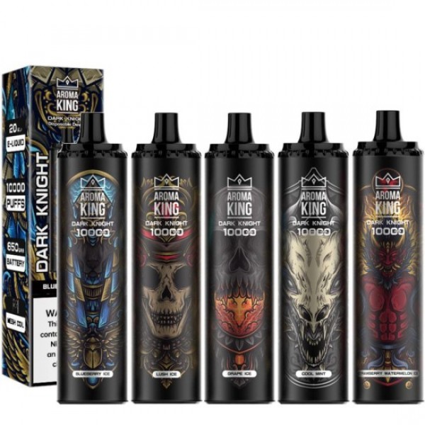 Aroma King Dark Knight ZERO Nicotine Disposable Vape Kit 10000 Puffs