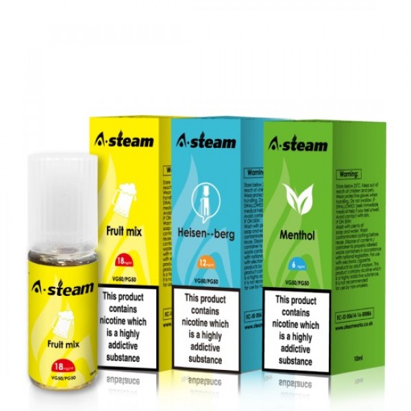 A STEAM Eliquids 5-PACK