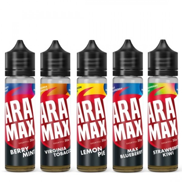 ARAMAX Eliquid Shortfills 60ml