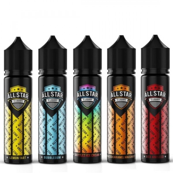 All Star Eliquid Shortfills 60ml