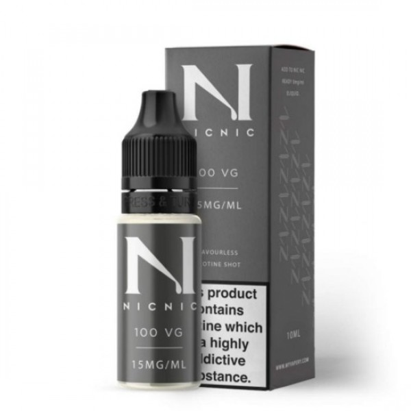 NIC NIC NICOTINE SHOT 15MG 100%VG